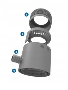 КОЛЛЕКТОР, ДОЖДЕВОЙ УЛОВИТЕЛЬ, ФИЛЬТР 80-105 мм 1'