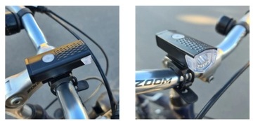 ПЕРЕДНЯЯ + ЗАДНЯЯ СВЕТОДИОДНАЯ ВЕЛОСИПЕДНАЯ ФОНАРЬ, АККУМУЛЯТОРНАЯ, ДЛЯ РУЛЯ