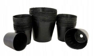 Doniczki do rozsadu 75x55x67mm tworzywo sztuczne kpl 100 szt