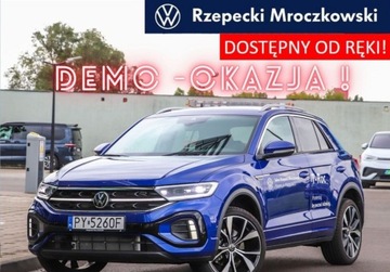 Volkswagen T-Roc I SUV Facelifting 1.5 TSI ACT 150KM 2024 Volkswagen T-Roc Okazja DEMO Led Matrix, od reki 1.5 Benzyna 150KM