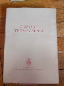 O sztuce tłumaczenia - Michał RUsinek 1955
