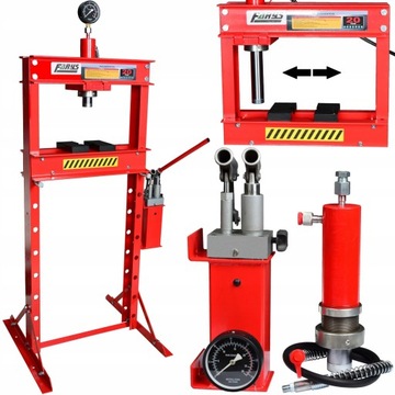 ГИДРАВЛИЧЕСКИЙ ПРЕСС 20 ТОНН ДВОЙНОЙ ПРИВОД 20Т Farys