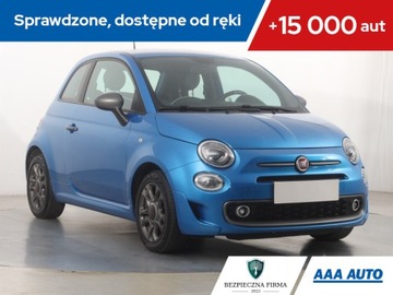 Fiat 500 II Seria 4 1.2 69KM 2019 Fiat 500 1.2, Salon Polska, Serwis ASO, Klima