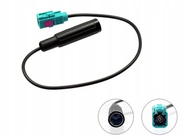 ADAPTOR REDUKCJA ANTENOWA DIN - FAKRA RADIO