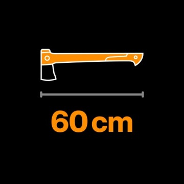 FISKARS X-SERIES X24 M Колун для колки и резки древесины, острый