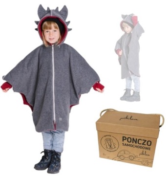 PATULOVE PONCZO SAMOCHODOWE DRAGON BABY 2-6 LAT