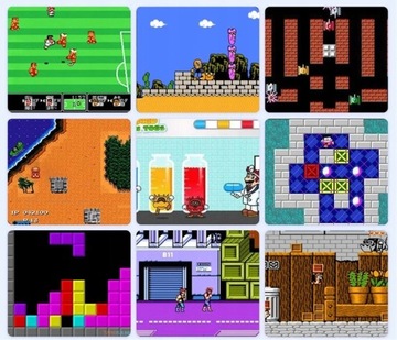 ПОРТАТИВНАЯ ИГРА ДЛЯ МИНИ-РЕТРО-КОНСОЛИ 400 GAMEBOY GAMES