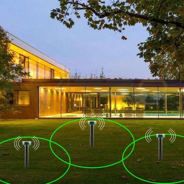 5 x СИЛЬНЫЙ СОЛНЕЧНЫЙ ОТПУСКАТЕЛЬ КРОТОВ, ГРУЗУНОВ, КРОТОВ, ПОЛЕВОК, ВИБРАЦИЯ, 5 шт.