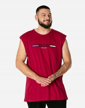 Koszulka Męska Bez Rękawów Bokserka Rambo Podkoszulek Tank Top 3020-6 r 7XL