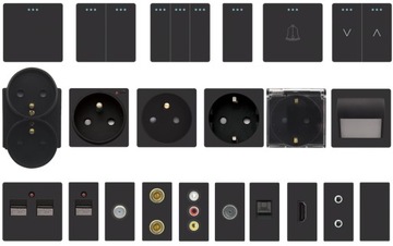 B-LINE DLX ЧЕРНАЯ ПЛАСТИКОВАЯ РАМКА ДВОЙНАЯ X2