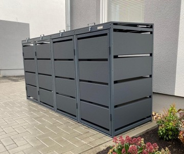 КОРПУС, МУСОРНЫЙ БАК 120Л x 3