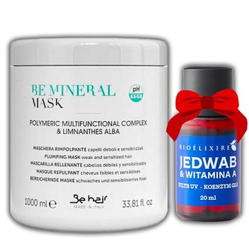 BE MINERAL MAKSA MINERALIZUJĄCA 1000 ML + GRATIS SERUM BIOELIXIRE