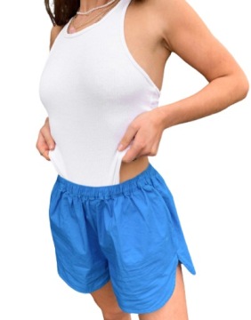 WEEKDAY BIAŁE BODY DAMSKIE PRĄŻKOWANE S VAD