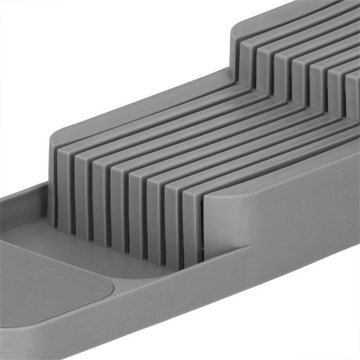 ОРГАНАЙЗЕР ДЛЯ ЯЩИКА ДЛЯ НОЖЕЙ 9 ОТДЕЛЕНИЙ ПОДСТАВКА-ВСТАВКА КУХОННЫЙ КОНТЕЙНЕР