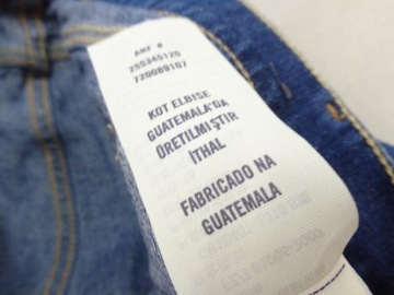 34 ABERCROMBIE&FITCH JEANS RURKI DŻETY K2503