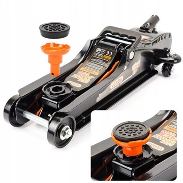 PODNOŚNIK SAMOCHODOWY HYDRAULICZNY WARSZTATOWY LEWAREK ŻABA LEWAR 2,5T