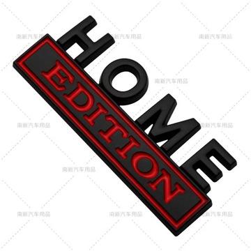 Логотип автомобильного металлического листа HOME EDITION