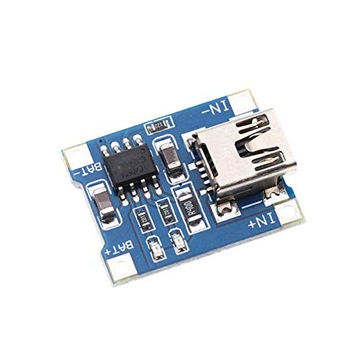 Модуль зарядного устройства для литий-ионных аккумуляторов с TP4056 MINI USB 1A