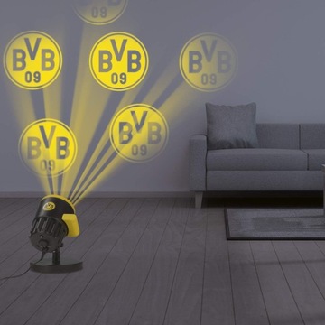 Borussia Dortmund Projektor LED reflektor