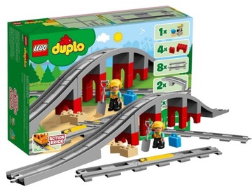 LEGO DUPLO 10872 TORY KOLEJOWE I WIADUKT