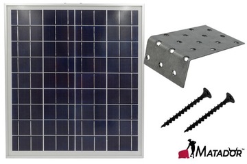 PASTUCH ELEKTRYCZNY bateria słoneczna SOLARNY ŁADOWARKA DO AKUMULATORA 20W