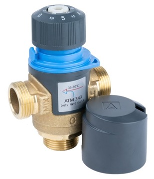 ТЕРМОСТАТИЧЕСКИЙ СМЕСИТЕЛЬНЫЙ КЛАПАН ATM 343 GZ 3/4'' 35-60