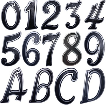 БУКВА ДЛЯ НОМЕРА ДОМА АДРЕС REFLEX 12CM C