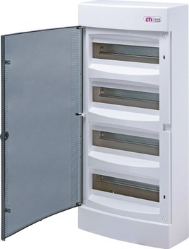 ETI ROZDZIELNICA MODUŁOWA NATYNKOWA 4x12 OBUDOWA IP40 ECT48PT-s 001101022