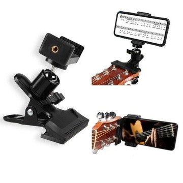 Uchwyt na gitarę do smartfonu US-ZA18 1506 czarny