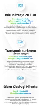 Kaseton reklamowy LED XXL 500x150cm