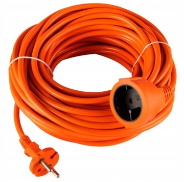 ТОЛСТЫЙ САДОВЫЙ УДЛИНИТЕЛЬ 2 x 1,5 мм, 20 м КОНСТРУКЦИЯ