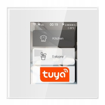 Przełącznik Ścienny Smart LCD - TUYA SmartLife