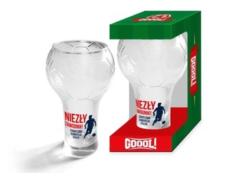 Szklanka GOOL 300ml - Niezły zawodnik, Prezent na Święta