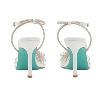 Buty damskie ślubne z cyrkoniami Blue by Betsey Johnson DREA rozmiar 38