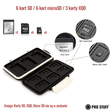 Case / xqd / SD Pro Stuff Stuff Card Card Card