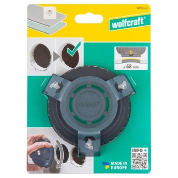 WOLFCRAFT СКОМКА КРОМКИ ОТВЕРСТИЙ ДЛЯ ПЛАТ GKY 68MM WF5892000