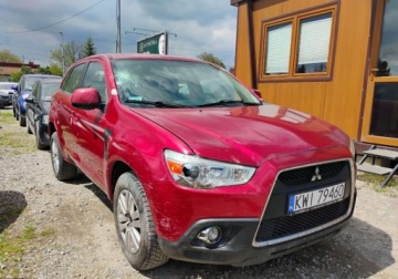 Mitsubishi ASX I SUV 1.8 DID MIVEC 150KM 2011 Mitsubishi ASX 2011r, 1.8 DIESEL, 4x4. Lekko przetarty prawy bok. Jezdzi., zdjęcie 1
