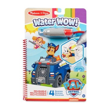 Kolorowanka wodna Psi Patrol CHASE