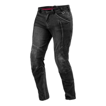 Spodnie jeans SHIMA GHOST BLACK motocyklowe GRATIS