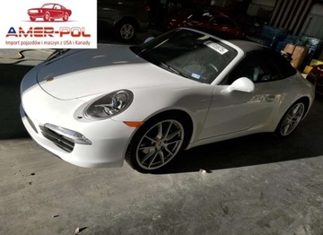 Porsche 911 991 Carrera 2/2S Cabrio 3.4 350KM 2013 Porsche 911 Carrera 2013 3.4l 3.4 Benzyna 350KM