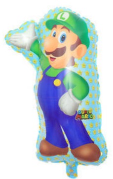 Balon foliowy Super Mario 48x67 cm Urodziny