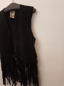 КОЖАНЫЙ ЖИЛЕТ ЗАПАДР R.M/L КОЖАНАЯ БАХЛАЯ