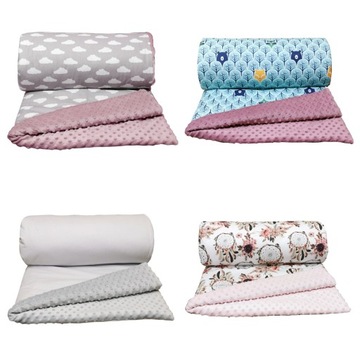 Одеяло на кровать PLED MINKY 140х200 СМ УЗОРЫ