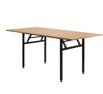 РАСШИРЯЕМЫЙ СКЛАДНОЙ БАНКЕТНЫЙ СТОЛ ДЛЯ КОНФЕРЕНЦИЙ 160x90x1,8см дуб ланцет