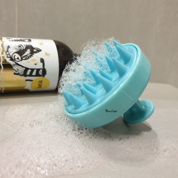 МАССАЖНАЯ ЩЕТКА ДЛЯ МЫТЬЯ ВОЛОС ГОЛОВЫ