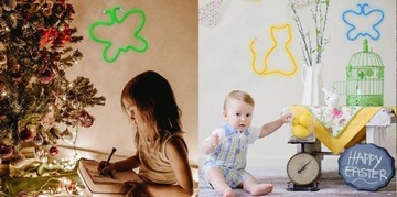 Светодиодная неоновая лампа DIY PRO Желтое солнце, подарок ребенку