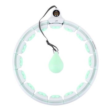HULA HOOP SMART MODUŁOWY MASAŻER KOŁO OBCIĄŻNIK HHW06 ODCHUDZAJĄCE