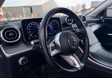 Mercedes Klasa C W206 Kombi 2.0 220d 200KM 2022 Mercedes-Benz Klasa C 220D FullLed Alu Kamera Virtual Ambiente Navi Serwis, zdjęcie 4