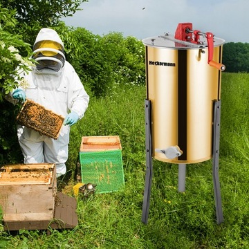 РУЧНАЯ МЕДОГОНКА ULA МЕДОГОНКА 3-РАМОЧНЫЙ ДИАГОНАЛЬНЫЙ СЕПАРАТОР