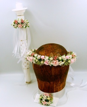 комплект, причастный венок, комплект, венки